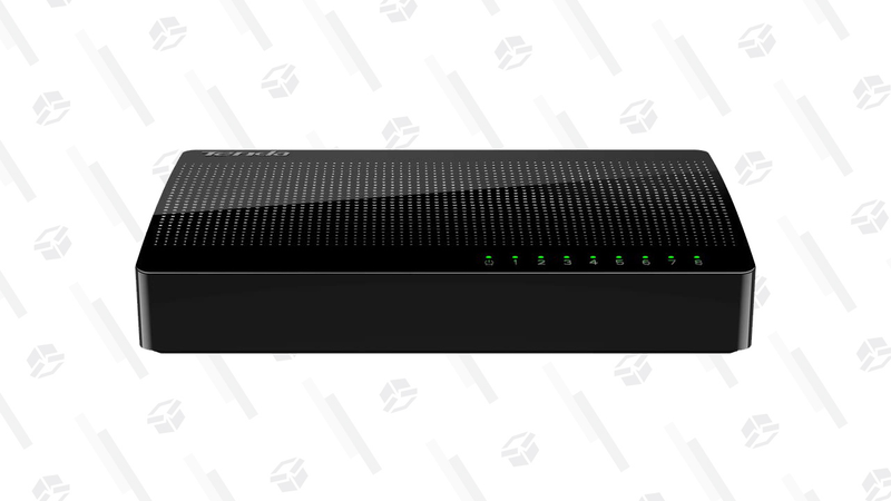 Tenda de 8 puertos Gigabit Ethernet | $18 | AmazonGráfico: Tercius Bufete